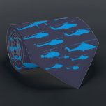 ヘリコプターのネクタイ ネクタイ<br><div class="desc">航空愛好家のための様々なタイプ、サイズとメイクの複数のヘリコプターを特徴とするネクタイ。やめ恋しく思ろ！</div>