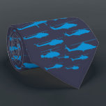 ヘリコプターのネクタイ ネクタイ<br><div class="desc">航空愛好家のための様々なタイプ、サイズとメイクの複数のヘリコプターを特徴とするネクタイ。やめ恋しく思ろ！</div>