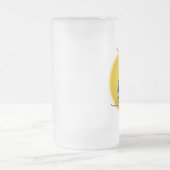 ヘリコプターのビールグラス飛んでいるチョッパーのマグ フロストグラスビールジョッキ (中央)