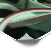 ヘリコプターの作業ポスター ポスター (角)