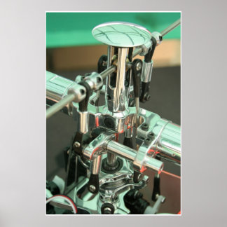 ヘリコプターの作業ポスター ポスター