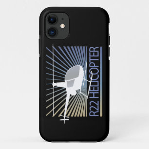 ヘリコプターの航空機 iPhone 11 ケース
