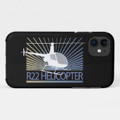 ヘリコプターの航空機 Case-Mate iPhoneケース (裏面(横))