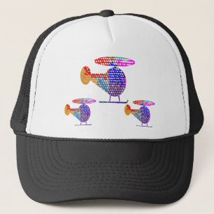 ヘリコプターの表示 キャップ