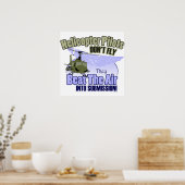 ヘリコプターパイロットが飛ばない[UH-1] ポスター (キッチン)