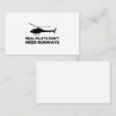 ヘリコプターパイロットランウェイ 名刺 (正面/裏面)