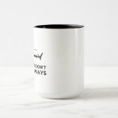 ヘリコプターパイロット滑走路 マグカップ (中央)