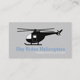 ヘリコプターパイロット訓練ツアー飛行学校 名刺
