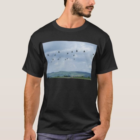 ヘリコプターフラップスト Tシャツ (正面)