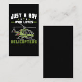 ヘリコプターボーイフューチャーパイロット 名刺 (正面/裏面)