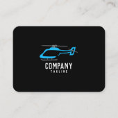 ヘリコプター会社の名刺 名刺 (正面)