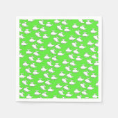 ヘリコプター誕生日パーティー スタンダードカクテルナプキン (正面)