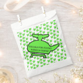 ヘリコプター誕生日パーティー フェイバーバッグ (クリップ留めされた状態)