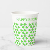 ヘリコプター誕生日 紙コップ (正面)