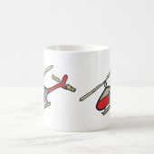 ヘリコプター コーヒーマグカップ (中央)