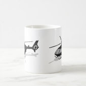 ヘリコプター コーヒーマグカップ (中央)