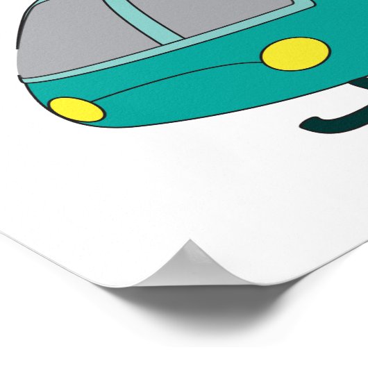 ヘリコプター ポスター (角)