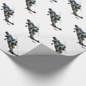 ヘリコプター ラッピングペーパー (角)