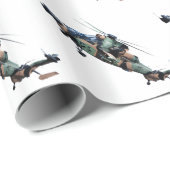 ヘリコプター ラッピングペーパー (ロールコーナー)