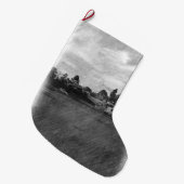 ヘリコプター ラージクリスマスストッキング (正面 (吊り時))