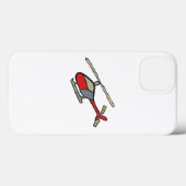 ヘリコプター Case-Mate iPhoneケース (裏面 (横))