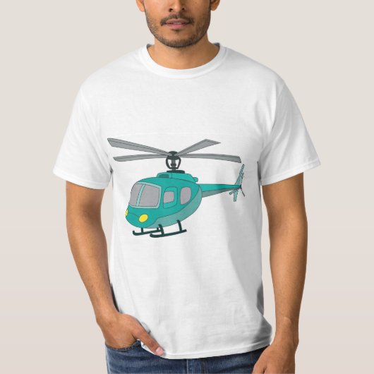 ヘリコプター Tシャツ (正面)