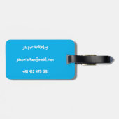 ヘリタック ラゲッジタグ (裏面横)