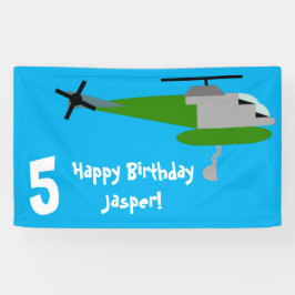 ヘリタック 横断幕