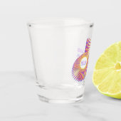 ヘリックスショットガラス ショットグラス (左)