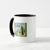 ヘリックスファームズレモンラベルサンディエゴ（カリフォルニア州） マグカップ (正面左)