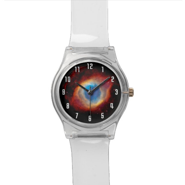 ヘリックス惑星星雲NGC 7293 – 神の目 腕時計 (クローズアップ)