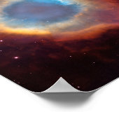 ヘリックス星雲の天写真8x10 ポスター (角)