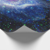 ヘリックス星雲の紫外線宇宙写真 ラッピングペーパー (角)
