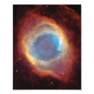 ヘリックス星雲バイハッブル フォトプリント