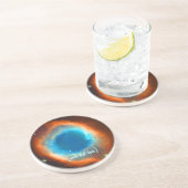 ヘリックス星雲，銀河系と星 コースター (側面)