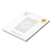 ヘリックス星雲，銀河系と星 ノートパッド (回転)