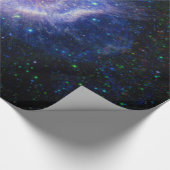 ヘリックス星雲NASA宇宙天文学紫 ラッピングペーパー (角)