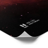 ヘリックス星雲NGC7293 - NASAハッブル宇宙望遠鏡 ポスター (角)