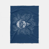 ヘリッシュホッケーゴアリーフリースブランケット フリースブランケット (正面)