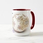 ヘリテージ アーティザナル エッグ エステティック ブランチ マグカップ (正面右)