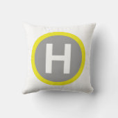 ヘリパッド標識 クッション (裏面)