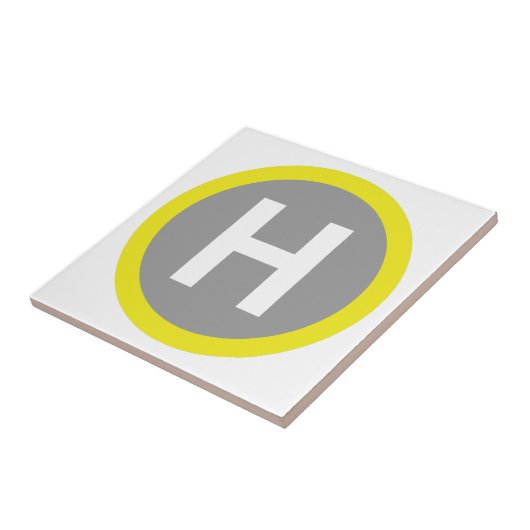 ヘリパッド標識 タイル (側面)