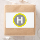 ヘリパッド標識 ラベル (インサイチュ)