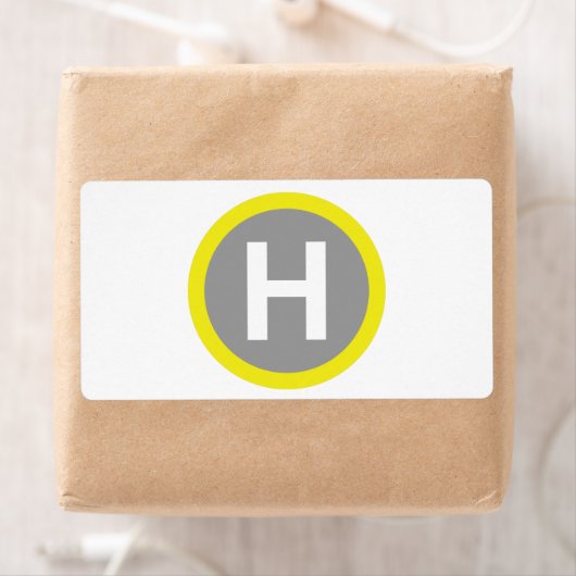 ヘリパッド標識 ラベル (インサイチュ)