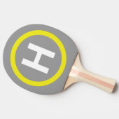 ヘリパッド標識 卓球ラケット (横)