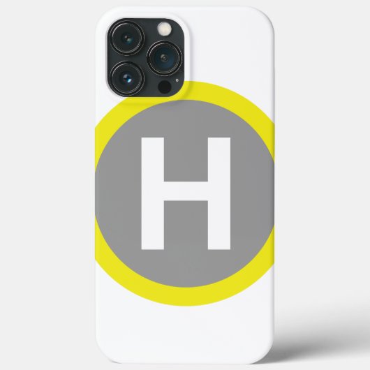 ヘリパッド標識 Case-Mate iPhoneケース (裏面)