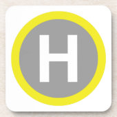 ヘリパド兆候 コースター (正面)