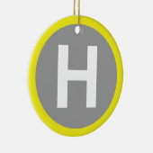 ヘリパド兆候 セラミックオーナメント (右)