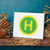 ヘリパド兆候 フォトプラーク (側面)