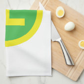 ヘリポートの印 キッチンタオル (四つ折り)